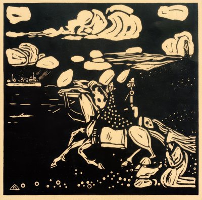 The Knights by Wassily Kandinsky